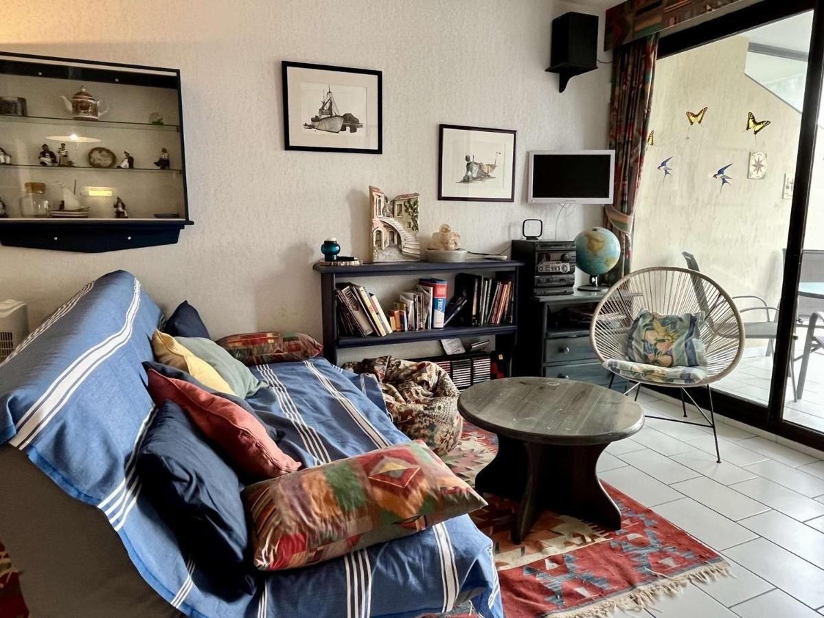 Appartement Familial 2 Pieces, Proche Plage, Garage, Loggia - Argeles-Sur-Mer - Fr-1-225-464 Exteriör bild